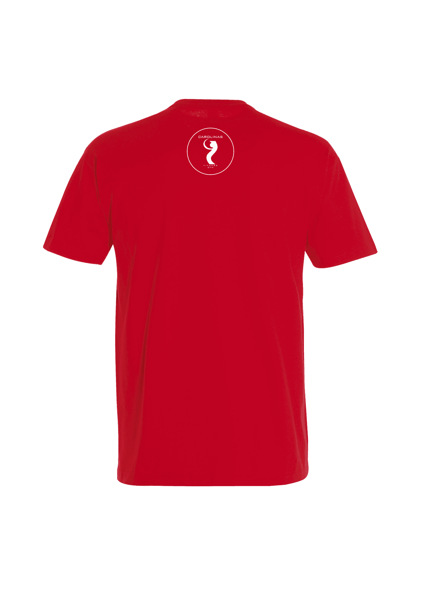 Camiseta roja para hombre 190g 019 Carolinas Gym - CG19_-IMPERIALROUGEDOS